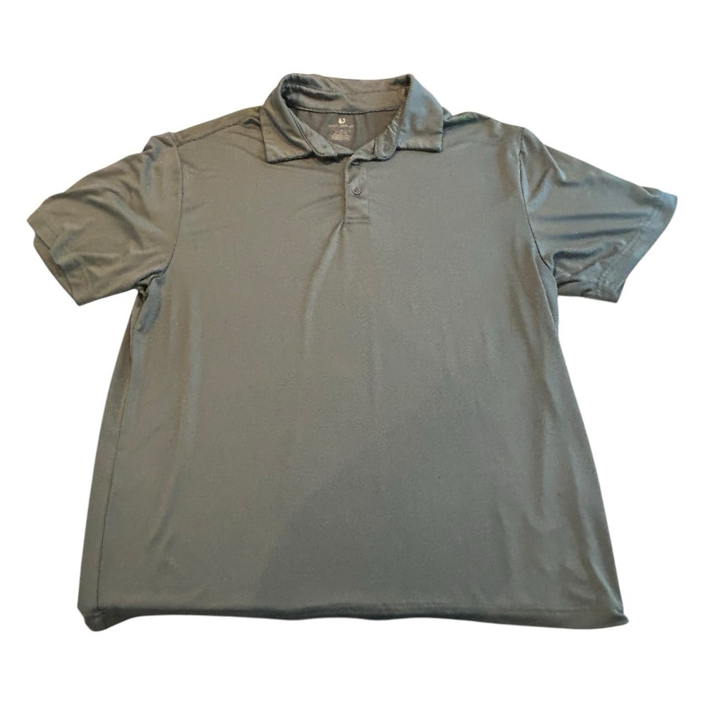 Rorie Whelan OliveGreen Golf Polo Shirt Size Large Upf 50 Dry Wicking Breathable